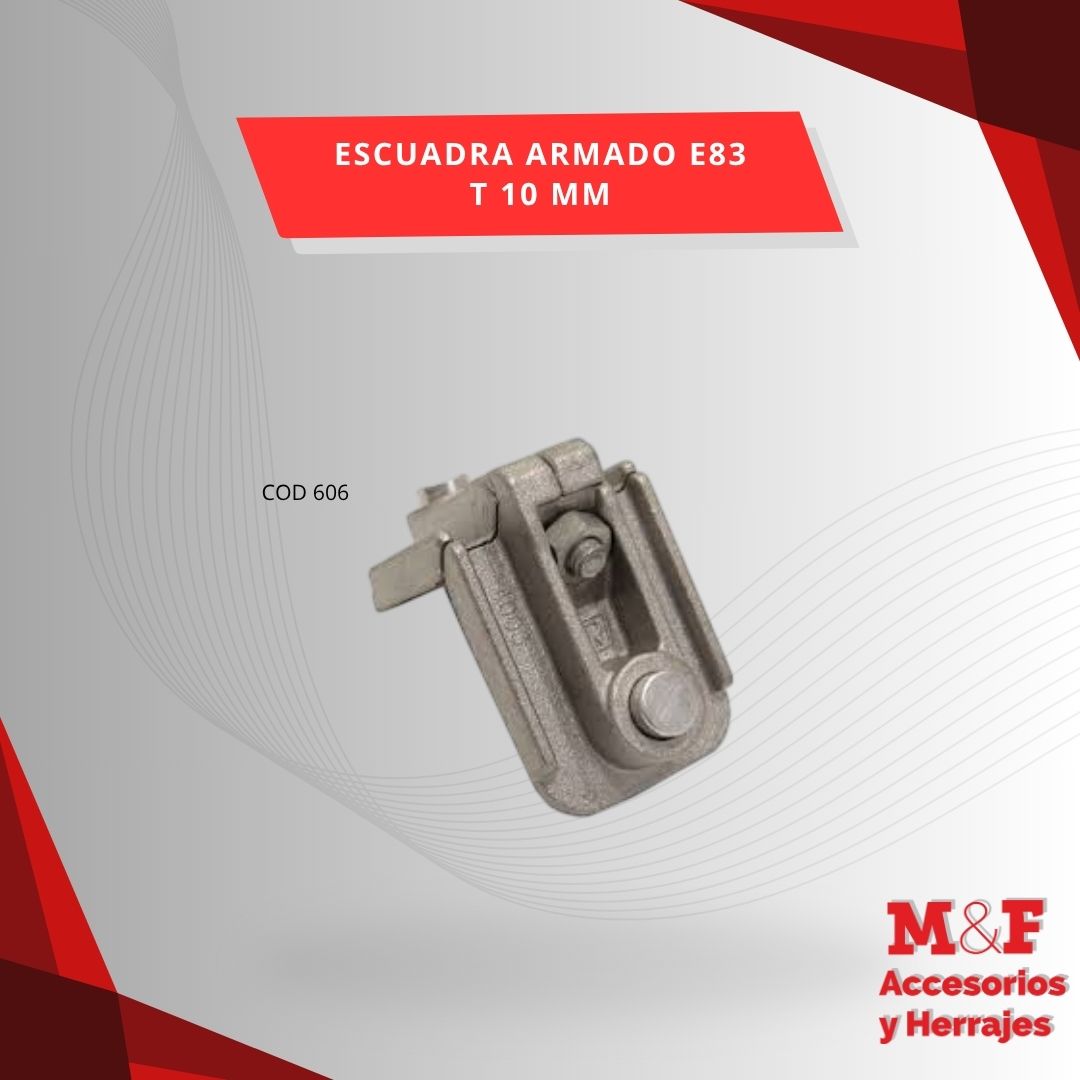 Escuadra E83 teton 10 mm / AA003 / AA225 Axal